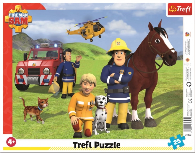 Fireman Sam On Watch Puzzle