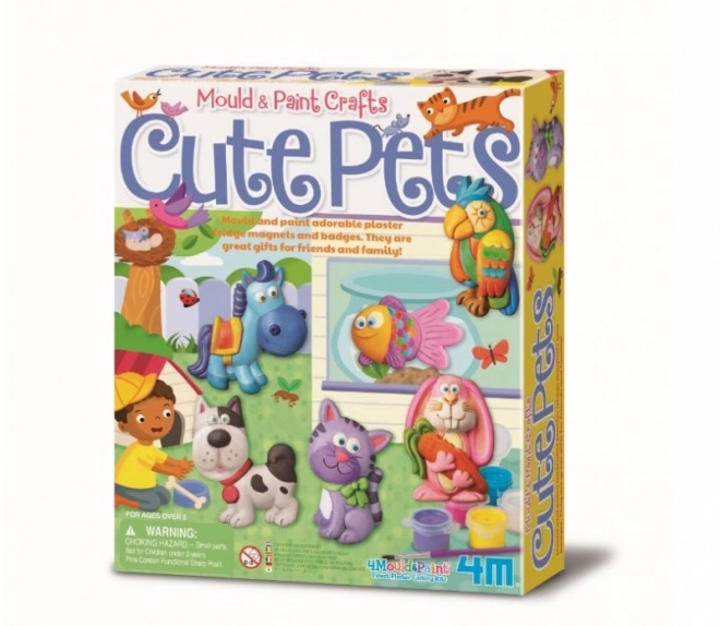 Cute Plaster Animals Craft Set