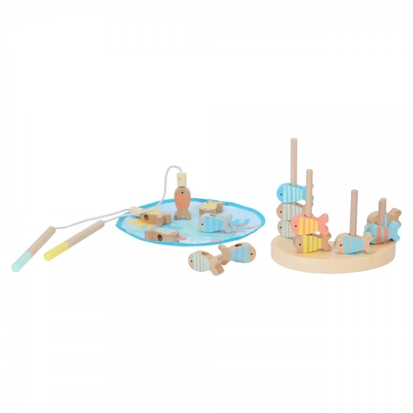 Fishing Game Wooden Puzzle Set