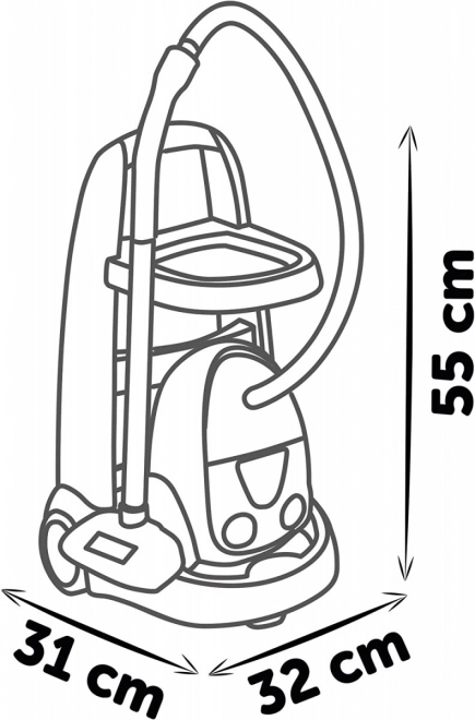 Cleaning Trolley with Vacuum Cleaner