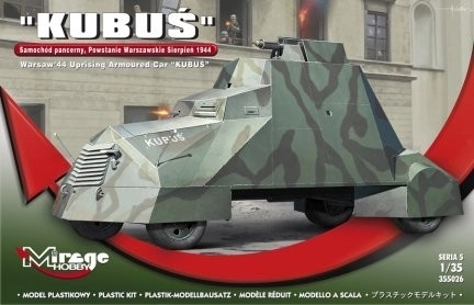 Warsaw Uprising Armored Car Model Kit