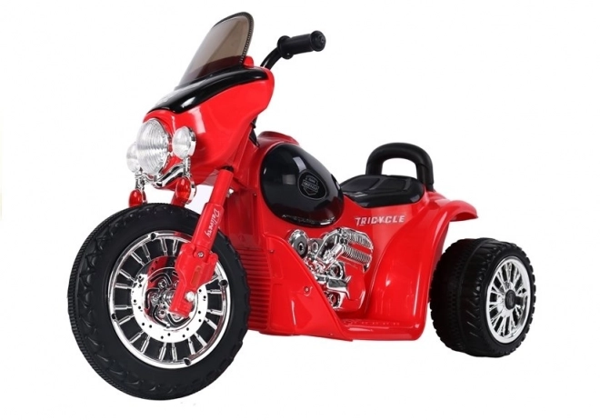 Red Electric Ride-On Motorcycle