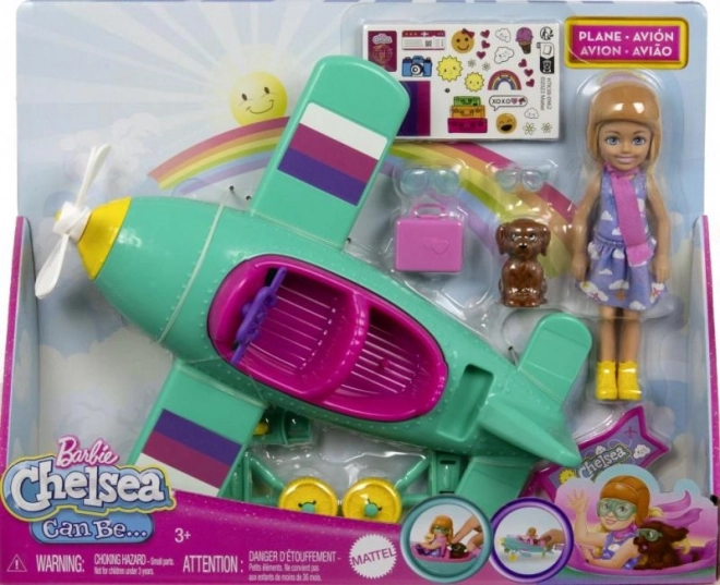 Barbie Chelsea and Airplane Playset