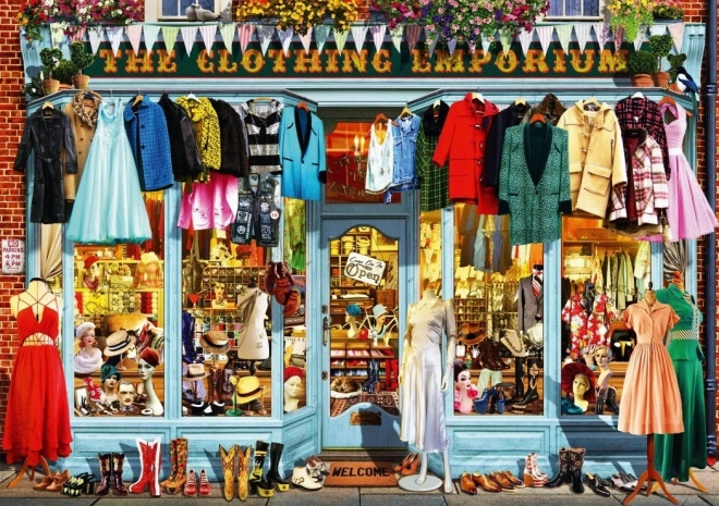 Bluebird Clothing Store Puzzle 1000 Pieces