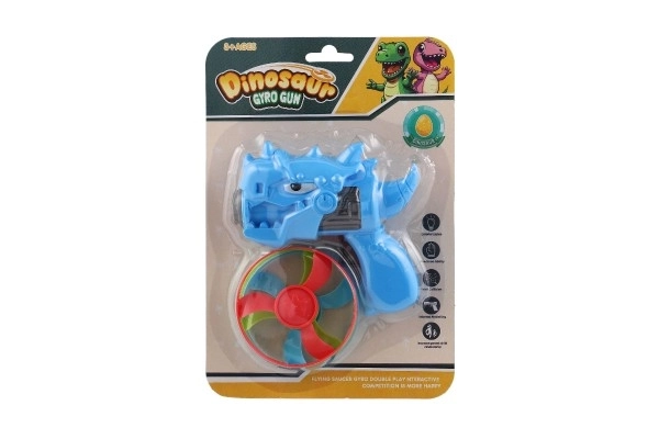 Launchable Disc with Dinosaur Launcher