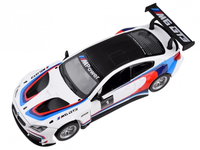 Metal Sport Model Car BMW M6 GT3 1:32 Scale with Light and Sound