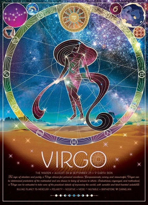 Cobble Hill Zodiac Virgo Puzzle 500 Pieces