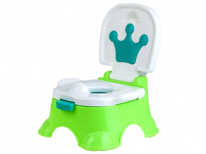 Musical Royal Potty Chair for Little Princess – green