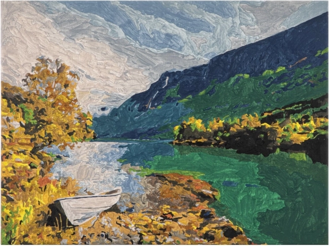 Striking landscape motif