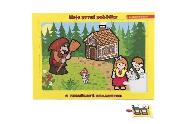 Teddies Gingerbread House Puzzle 24 Pieces