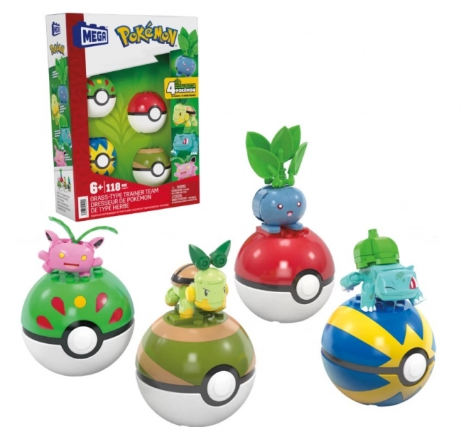 Grass Team Pokémon Building Set