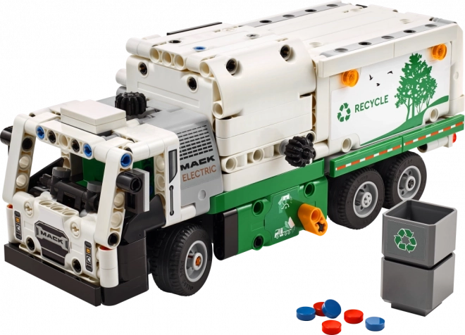 Electric Garbage Truck Building Set