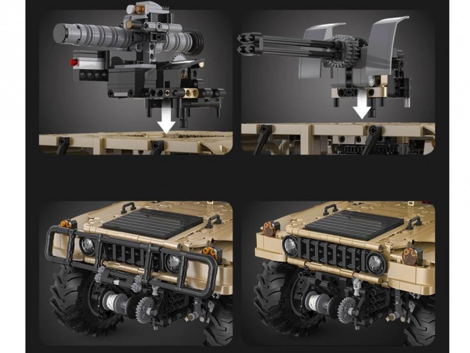 Military Humvee Construction Set