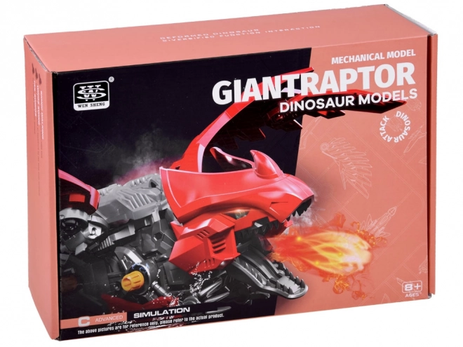 Raptor Dinosaur Moving Model Assembly Kit