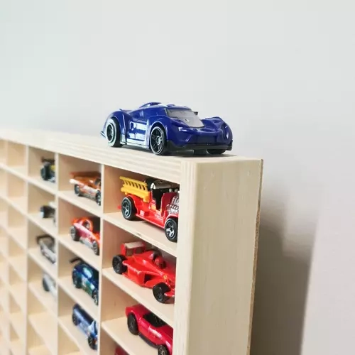 Wooden Shelf for Cars