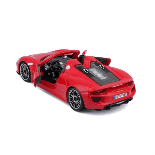 Die-cast Model Car Porsche 918 Spyder by Bburago