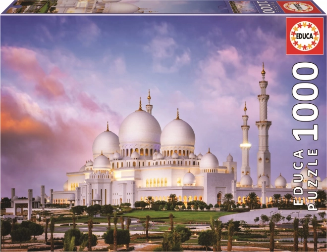 Educa Puzzle Magic of Arabia: Sheikh Zayed Grand Mosque 1000 Pieces