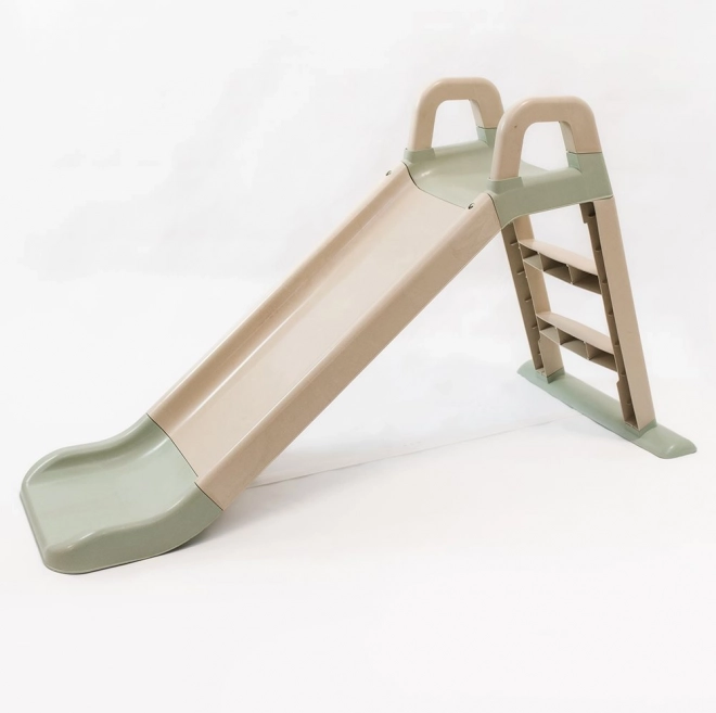 Eco-Friendly Beige and Brown Slide – Beige-Green