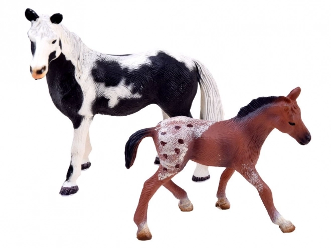 Animal Figurine Set Farm Horses – C