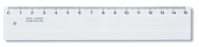 Transparent Ruler 15cm