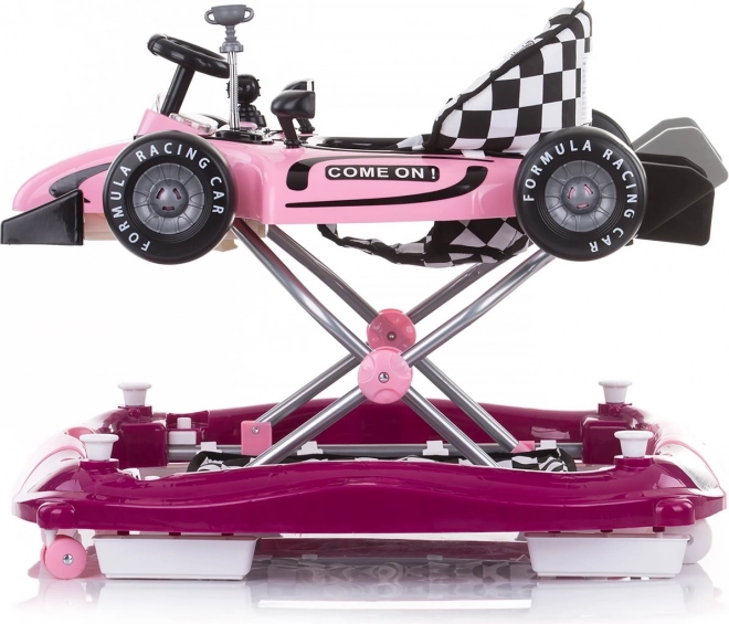 Interactive Walker Car Racer 4-in-1 Pink