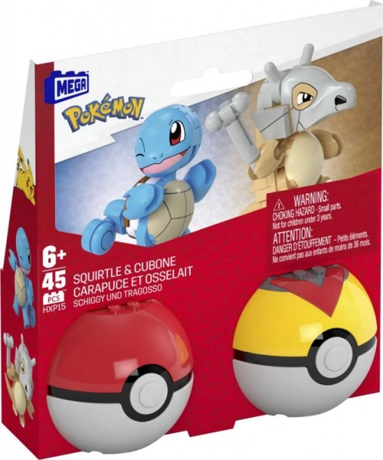 Costruzioni Mega Pokémon Squirtle e Cubone