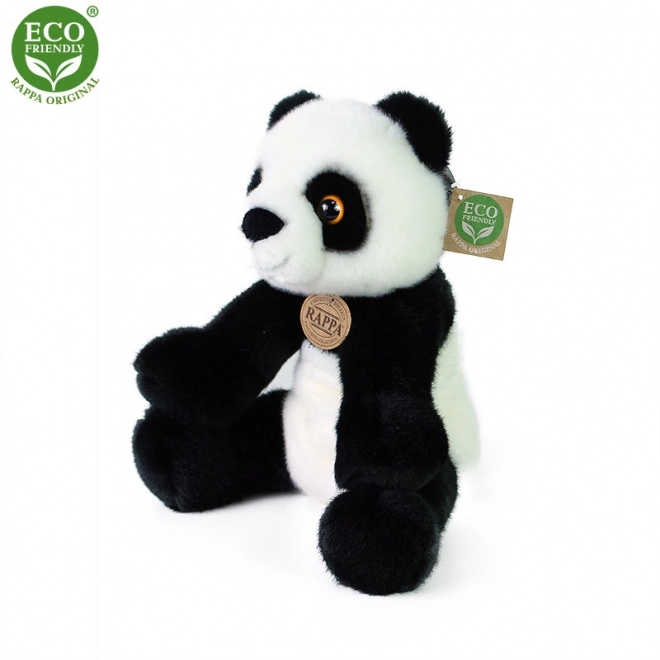 Plush Sitting Panda 27 cm Eco-Friendly