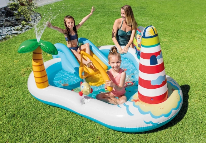 Inflatable Play Fishing Center