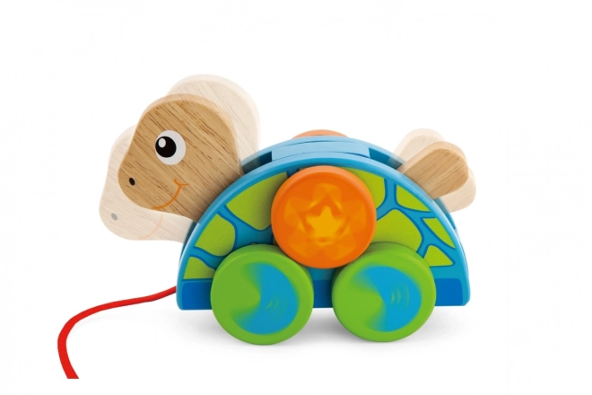 Wooden Pull Toy Turtle