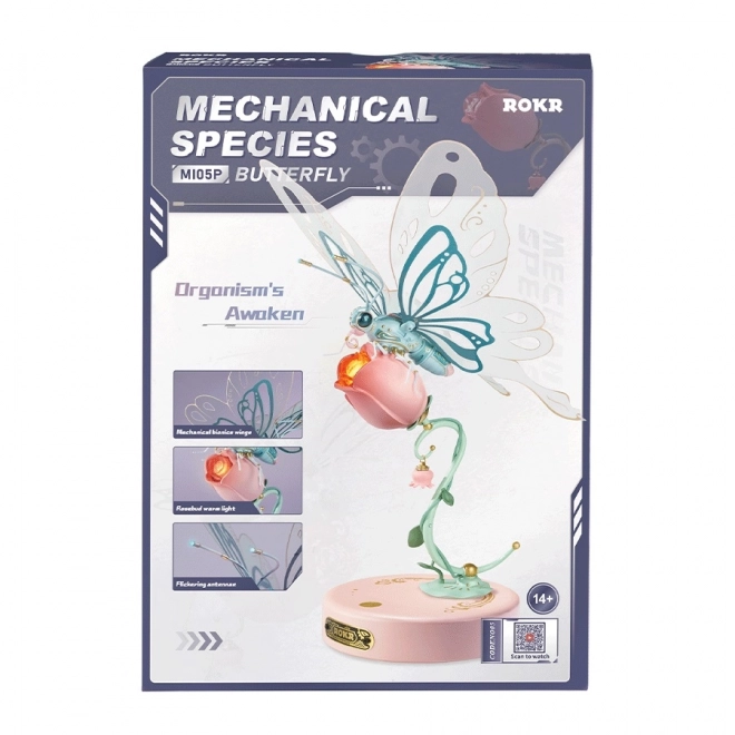 3D Puzzle Pink Butterfly