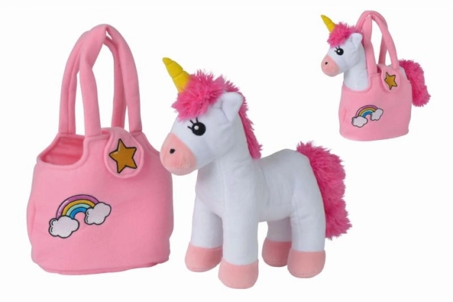 Plush Unicorn In A Handbag