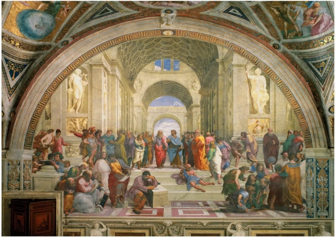 Anatolian jigsaw puzzle the school of athens 3000 pieces