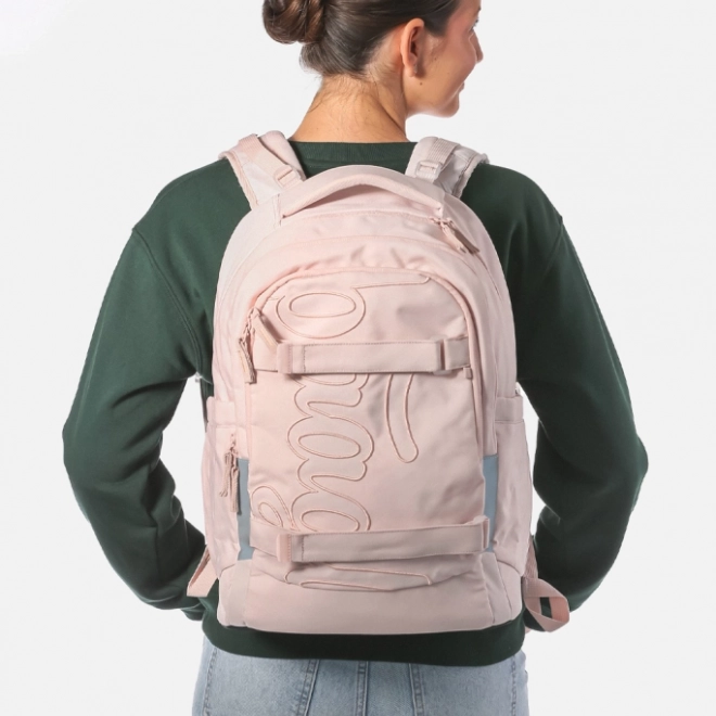 Sac à dos scolaire BAAGL Skate Max Creamy