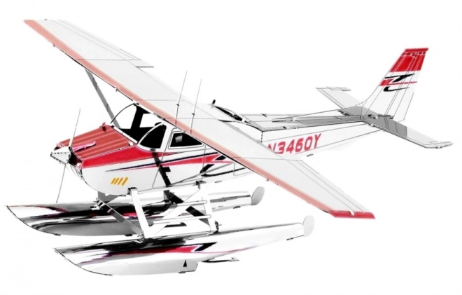 Metal Earth 3D Puzzle Cessna 182 Seaplane