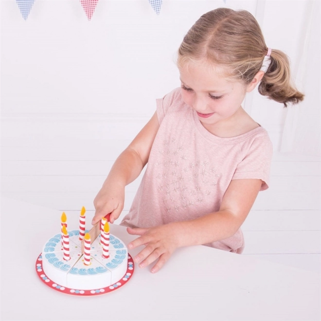 Bigjigs Toys Birthday Cake Set