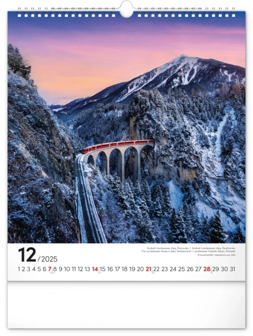 Inspirational Wall Calendar 2025