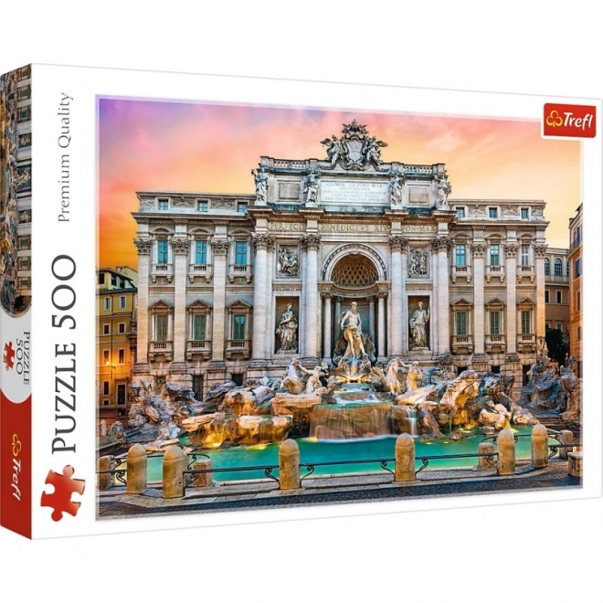 Trefl Puzzle Trevi Fountain, Italy 500 Pieces