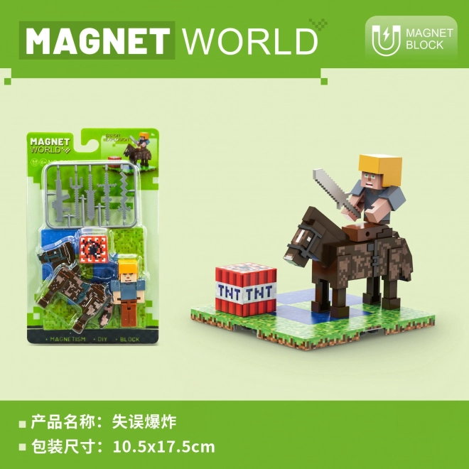 Bausatz Magnet Welt Fehler Explosion