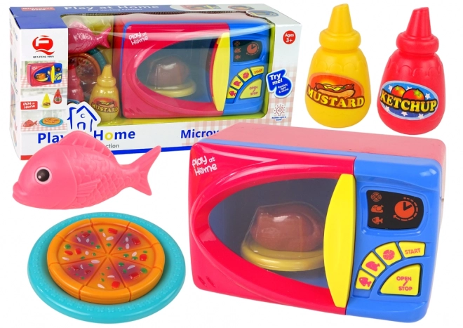 Microwave Oven Playset with Accessories