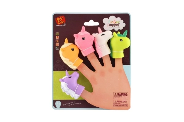 Finger Puppet Unicorn Set