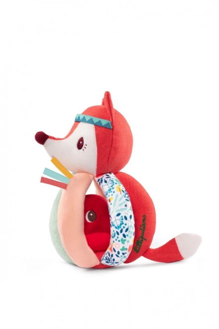 Rattles for Babies with Fox Alice and Red Bird