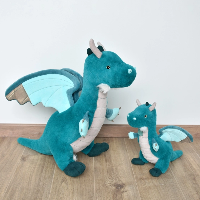 Stuffed Emerald Dragon 40 cm