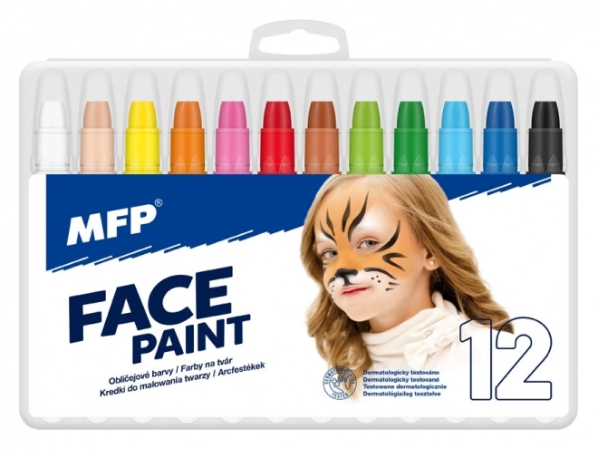 Face Paint Set 12 Colors