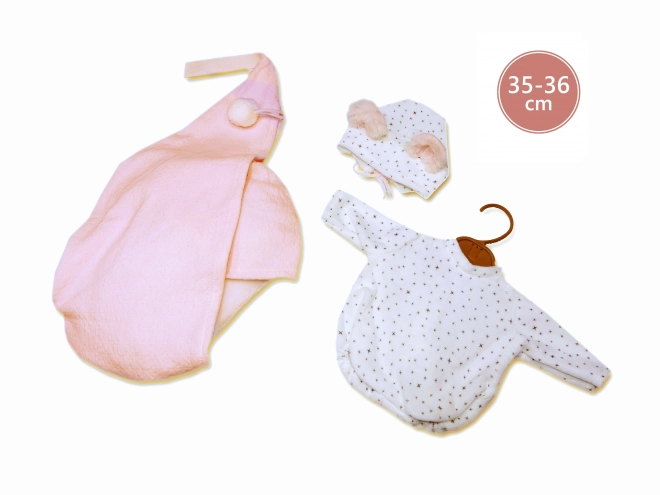 Newborn Baby Doll with Sounds - 36cm