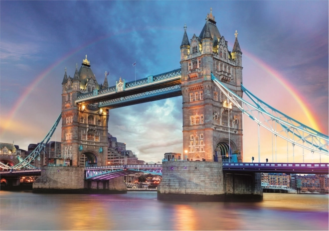 Beautiful depiction of Tower Bridge