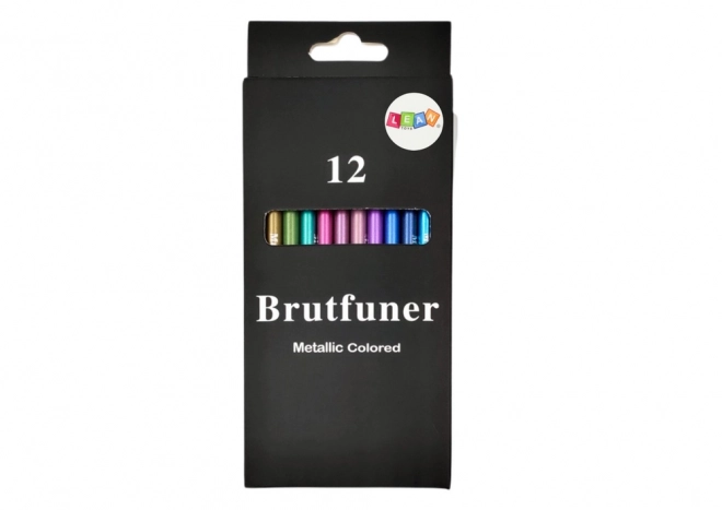 Metallic Colored Pencil Set 12 Pieces