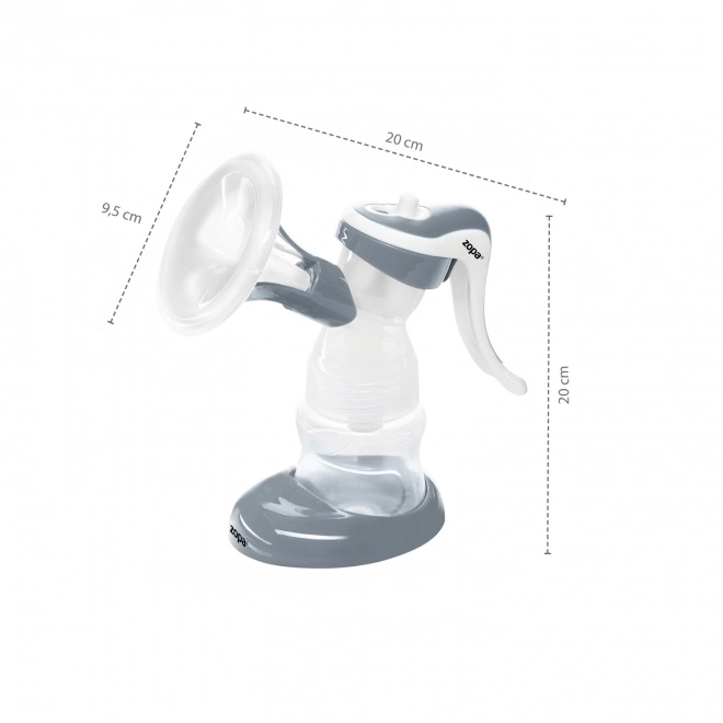 Manual Breast Pump with Zopa 3D Technology