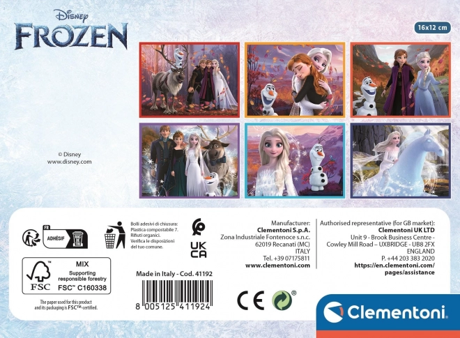 Clementoni Frozen Picture Cubes