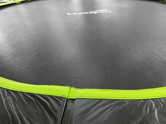 Outdoor Trampoline 12ft Black-Green