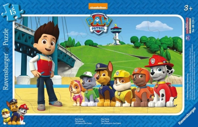 Paw Patrol Puzzle for Kids - 15 Pieces